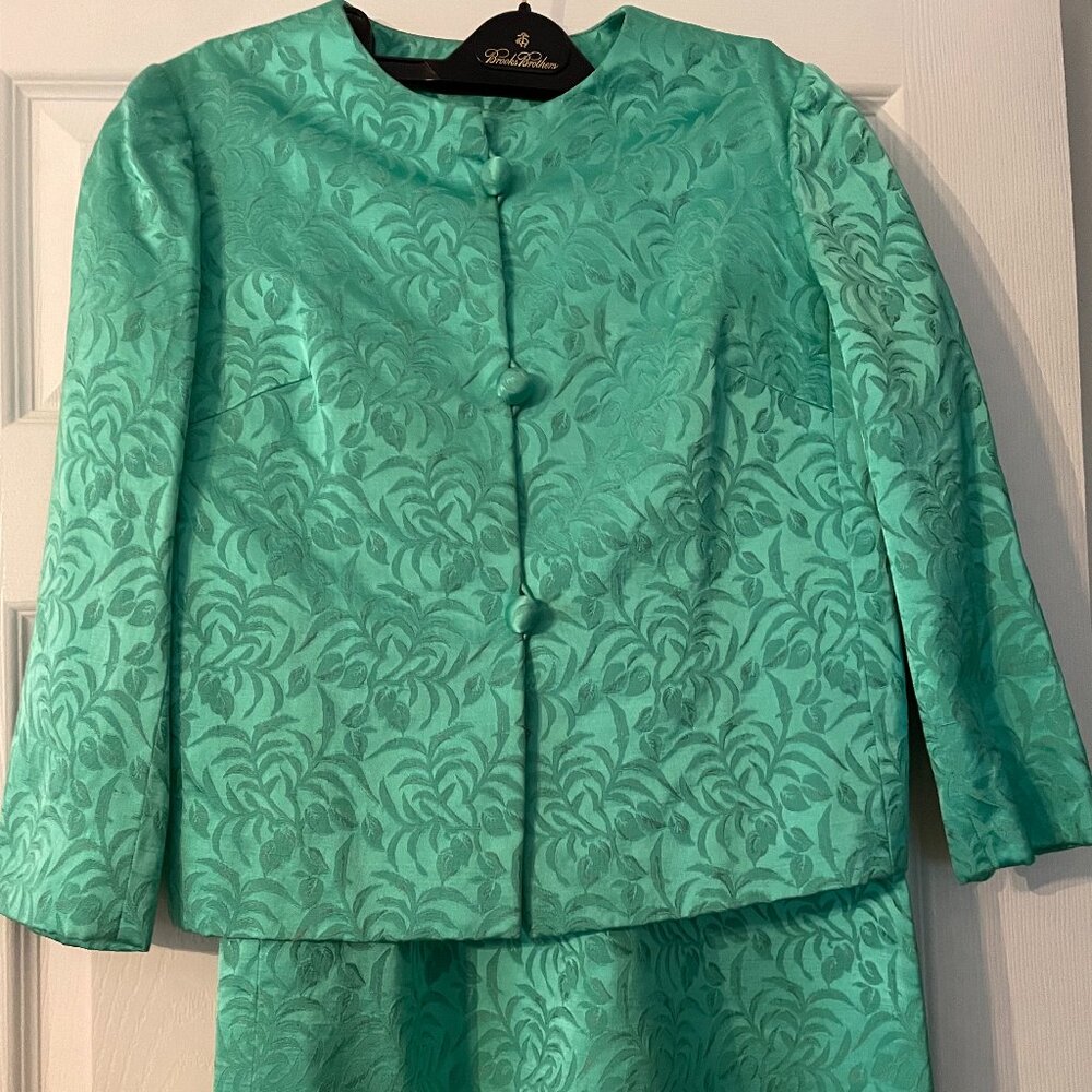 Vintage Jacquard suit